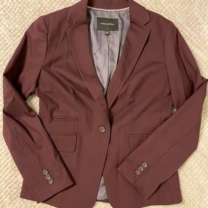 Banana Republic eggplant feminine blazer. Like new . Sz 4 Rotating new colors